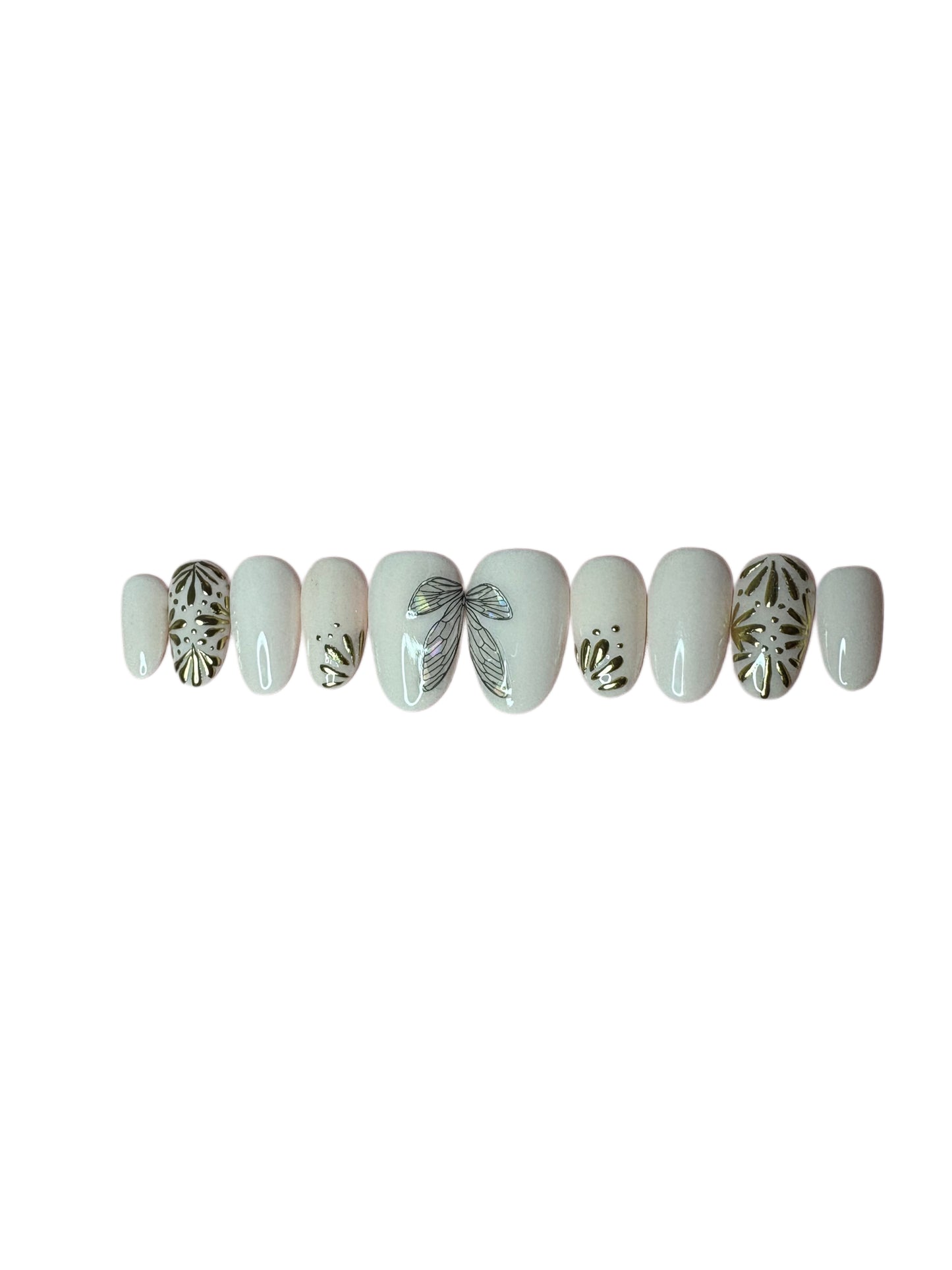 Butterfly Garden - Customisable Press on Nails